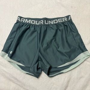 Under Armour Women's Green Shorts